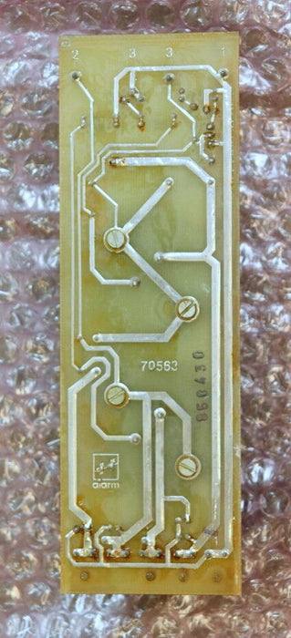 eff-eff Platine für Brandmeldeanlage 70563 Alarm Stempelnummer 850430