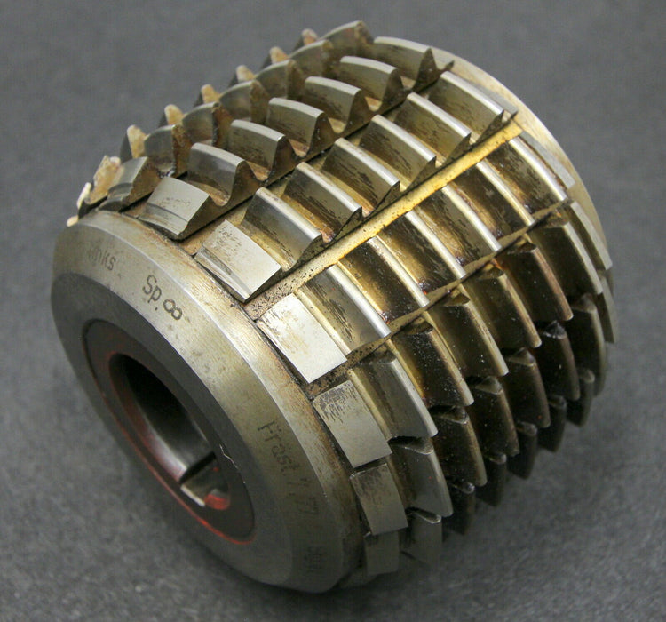 SAAZOR Stollenwälzfräser involute spline hob m = 3,5mm 19°50´ EGW Ø120x110xØ40mm