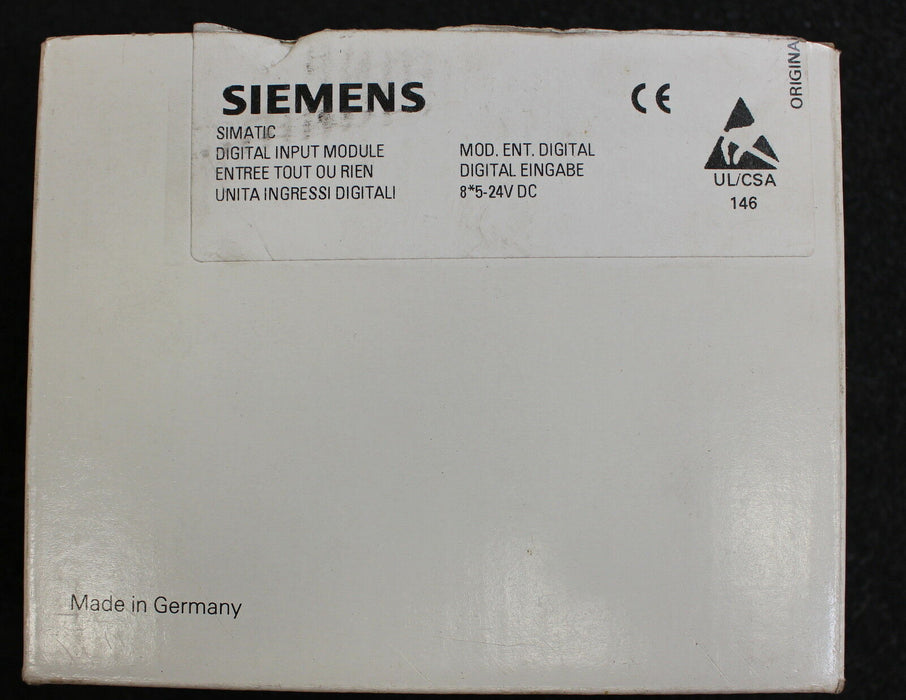 SIEMENS Digital Input Simatic S5 S C-L5A61395 4x24V DC E-Stand: 01