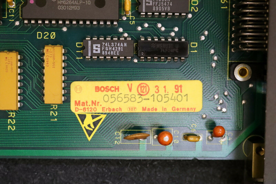BOSCH Zentraleinheit AG/NC3 Mat.Nr. 056583-105401 - gebraucht