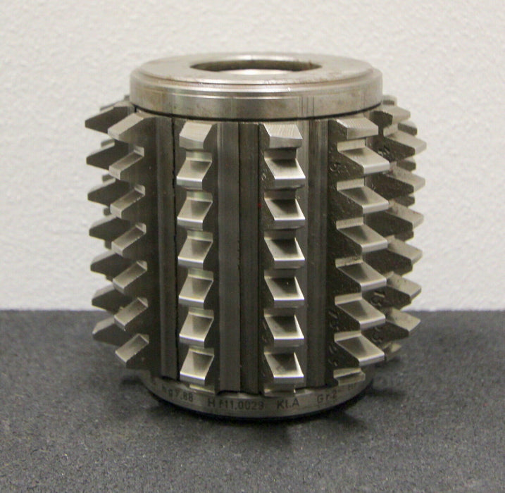 KLINGELNBERG Stollenwälzfräser involute spline hob Fertigfräser m= 3,5mm BP II