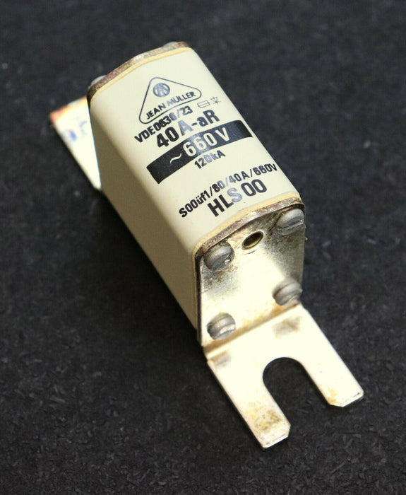 JEAN MÜLLER 3xNH-Sicherungseinsatz fuse-link HLS00 R 5123423 S00ÜF1 80 40A