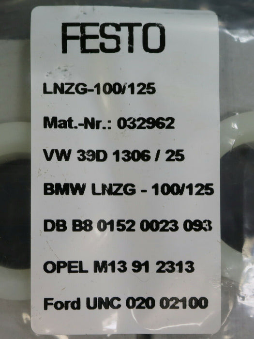 FESTO Lagerstück-Set mit 2 Stück Stock piece LNZG-100/125 Art.Nr. 032962