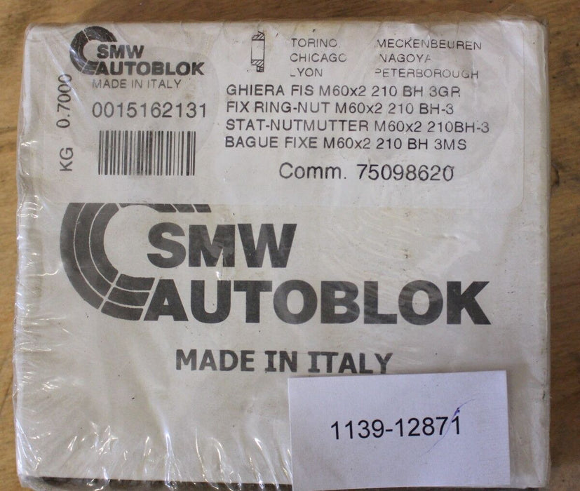 SMW AUTOBLOK Fix Ring-Nut M60x2 210 BH-3 - Hersteller-Nr. 0015162131 -NEU- 2 Stk