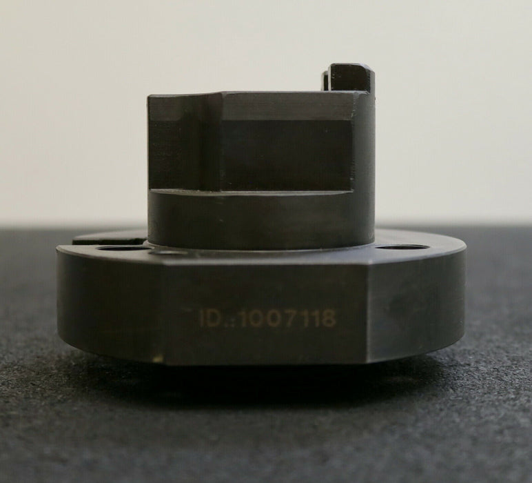 RÖHM Aufnahme ID 430931 AußenØ 118mm AdapterØ 66mm Gesamthöhe 87mm unbenutzt