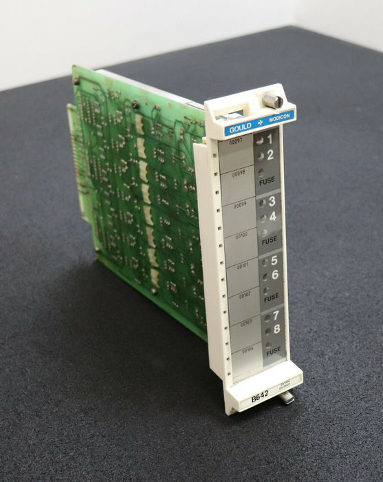 GOULD MODICON Output module B642 24VDC PCB H603-000 REV A