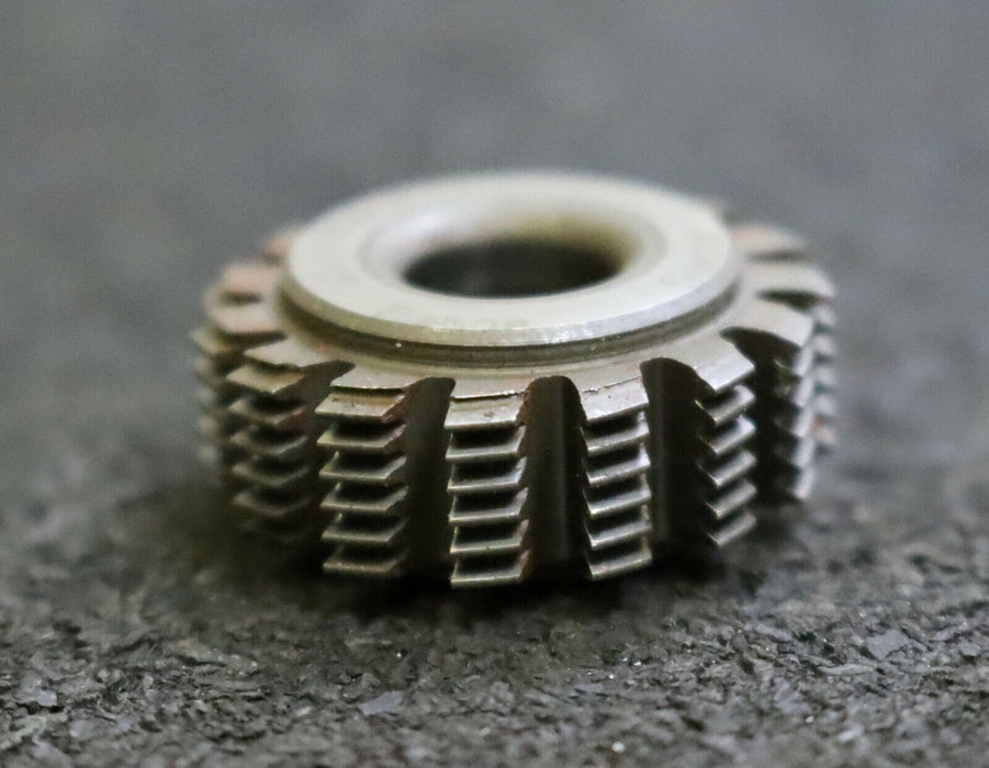 MIKRON Vollstahl-Wälzfräser No. 65829 m= 0,376 ho= 1,123 Abmessungen Ø24x10xØ8mm