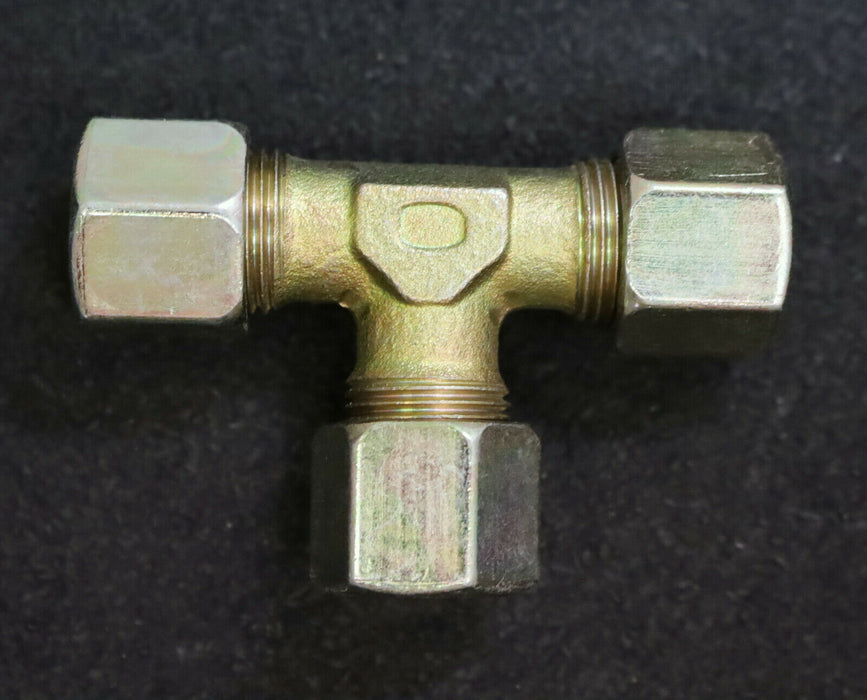 ERMETO 6x T-Verschraubung T10-ZS AußenØ10mm PN630 unbenutzt 6 Stück im Paket