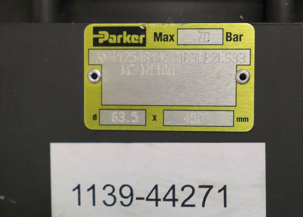 PARKER Hydraulikzylinder CHHHMDRNS27 MC-M4400 Druck max 70bar Durchmesser 63.5mm