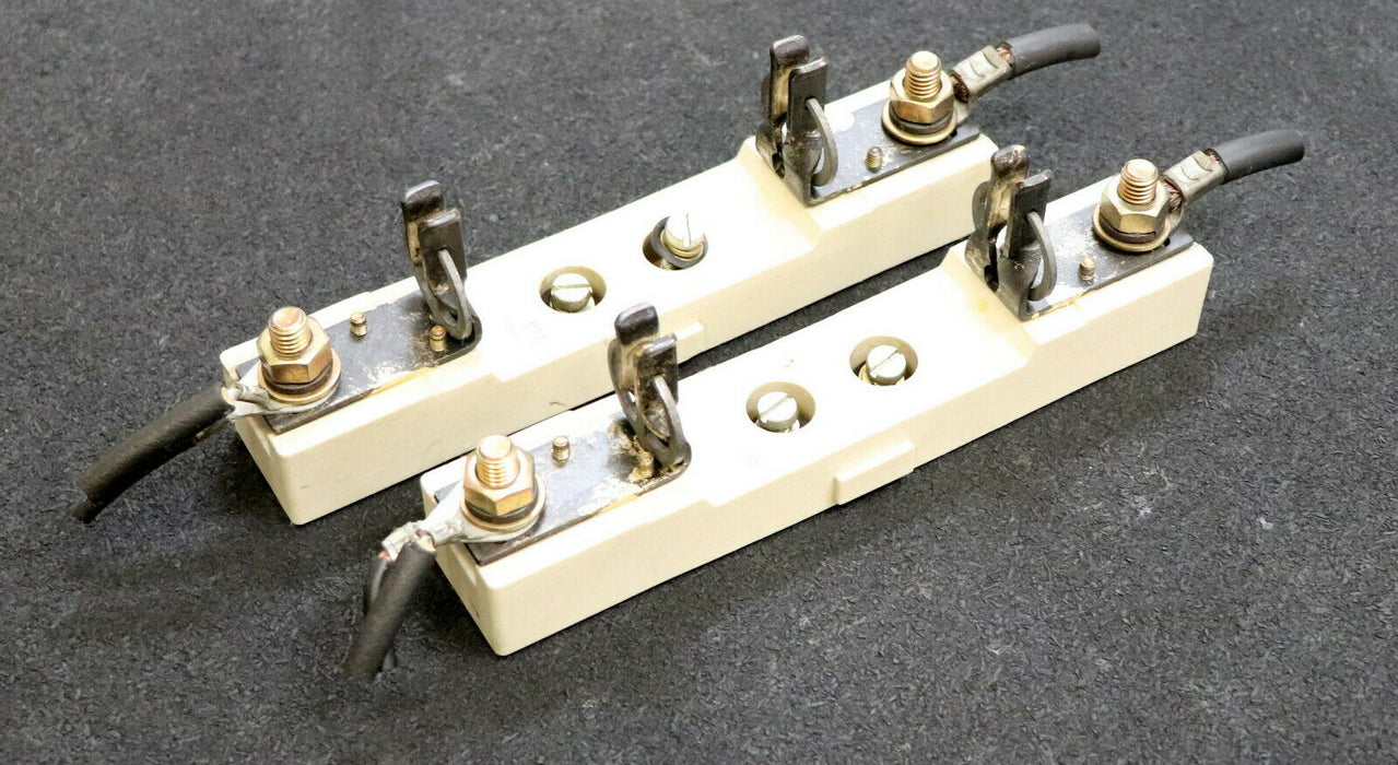 SIEMENS 2 Stück NH-Sicherungsunterteil 3NH712 1-polig 100A - gebraucht