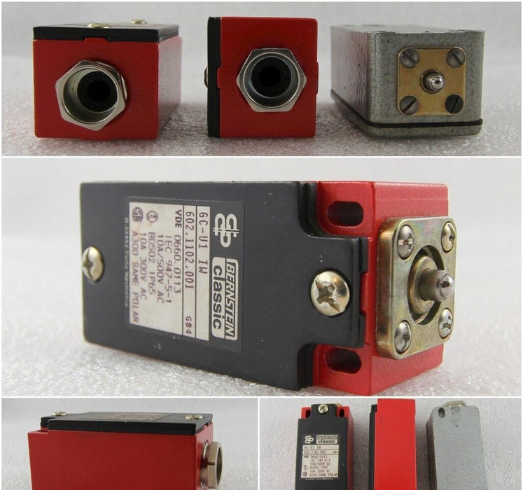 Bernstein Endschalter GC-U1 IW 602.1102.001 / 10A-500V - NEU -