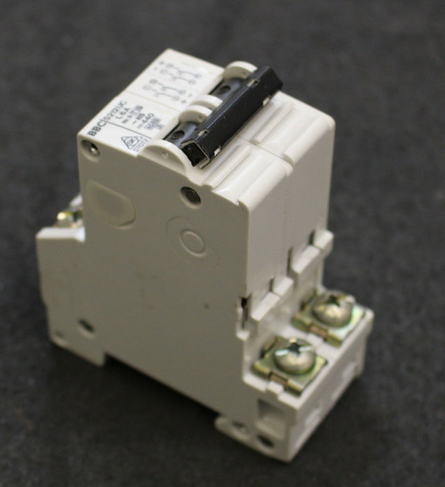 BBC Sicherungsautomat S212UC L6A circuit breaker 2-polig 1S + 1Ö