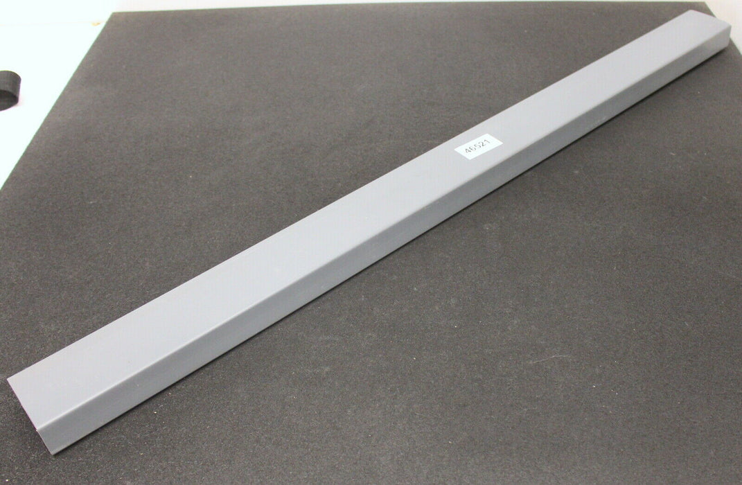 10 Stück Kunststoff Vierkantrohr 1000x70x35mm Material Kunststoff - Farbe: Grau