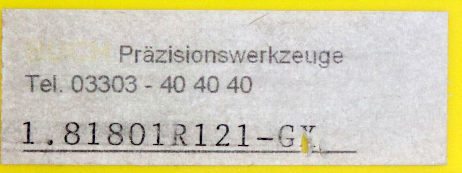KENNAMETAL 9 Stück Wendeplatten 1.81801R121-GX - unbenutzt
