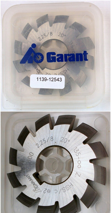 Zahnformfräser m= 2,25 EGW 20° Ø63x7xØ22 - für 135 - unendlich Zähne