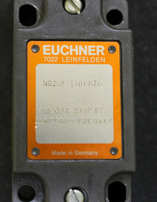 EUCHNER Positionsschalter NG2HB-510 C876 10A 250VAC gebraucht