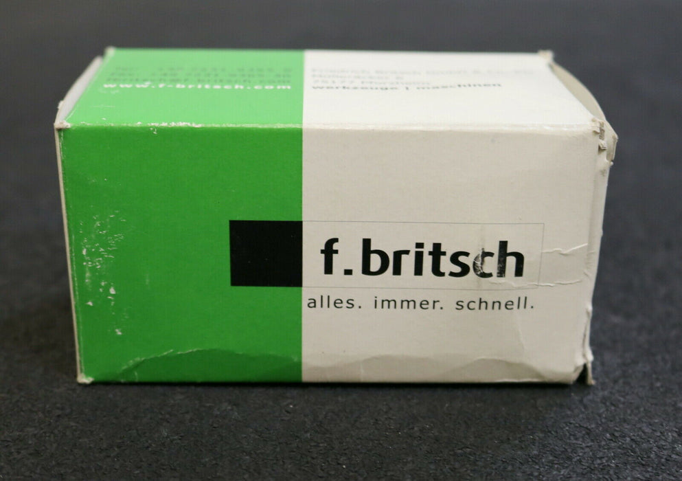 F. BRITSCH Druck-Spannzange mit Längs- + Querrillen Typ 171E SpannØ 25,6mm