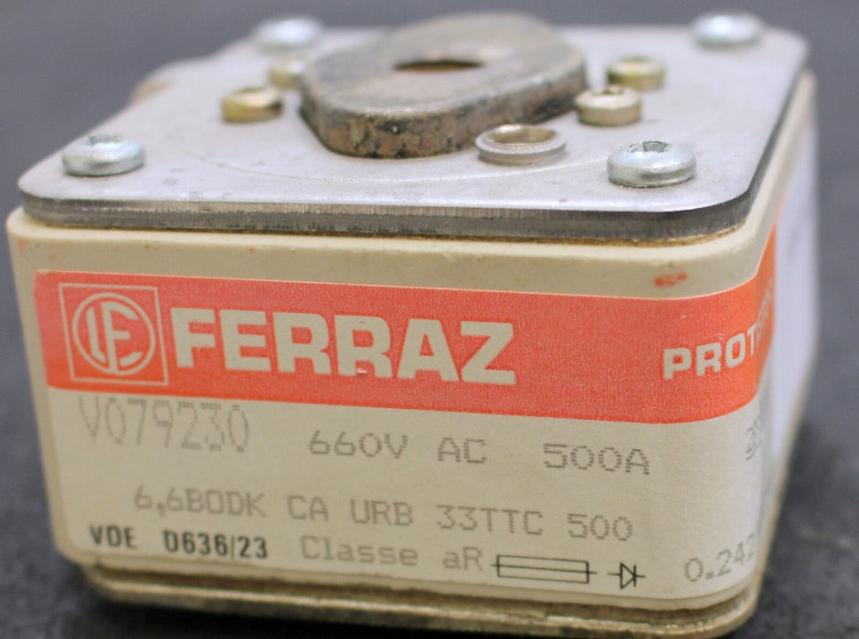 FERRAZ PROTISTOR Sicherungseinsatz  500A - 660V - Typ: 31416/BS V079224