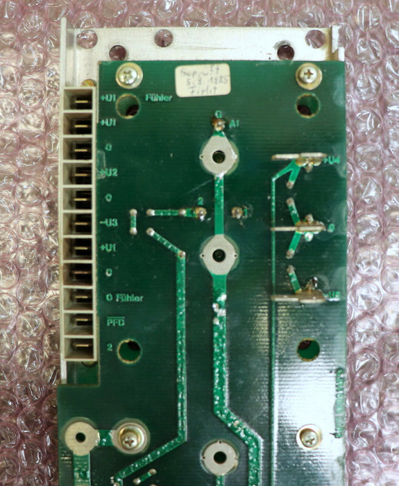 ABB BBC Längsregler GJR4501000R1 Platine GJR4501031P2 +/- 15V gebraucht - ok