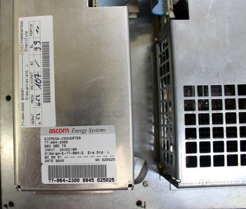 SIEMENS Sinumerik 6FC5210-0DA00-1AA0 + 6FC5203-0AB10-0AA1