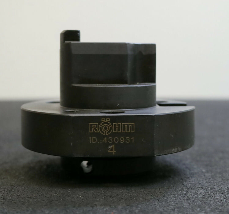 RÖHM Aufnahme ID 1007116 AußenØ 118mm AdapterØ 66mm Gesamthöhe 95mm unbenutzt