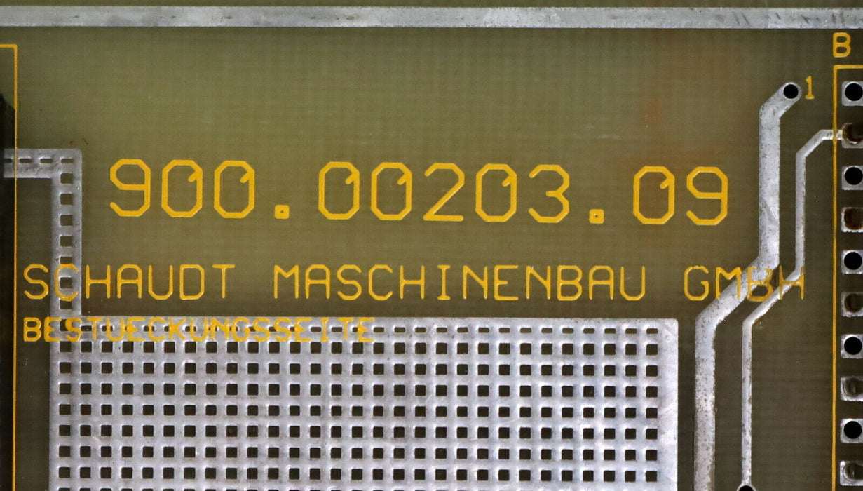 SCHAUDT Einschub-Modul 919.00.699.20 Platine 900.00203.09 - gebraucht