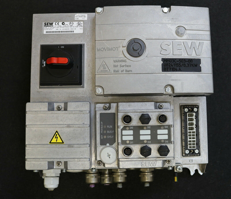 SEW Feldverteiler MFP32D/MM03C-503-00/Z28F 0/AF0 mit Frequenzumrichter 08241155