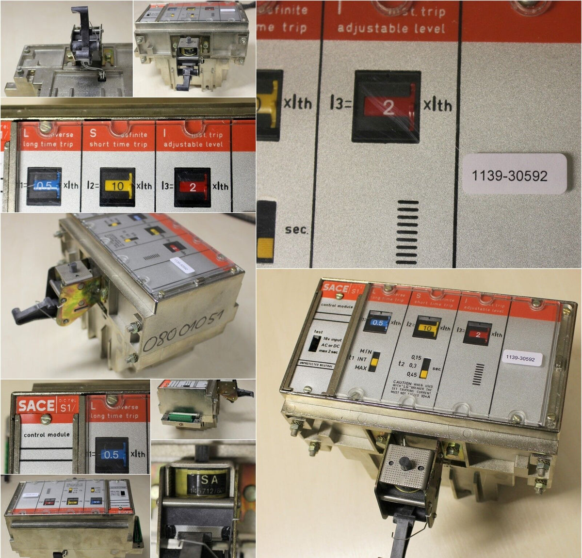 ABB SACE CONTROL MODULE Elektronischer Auslöser-mit Schutzfunktionen ...