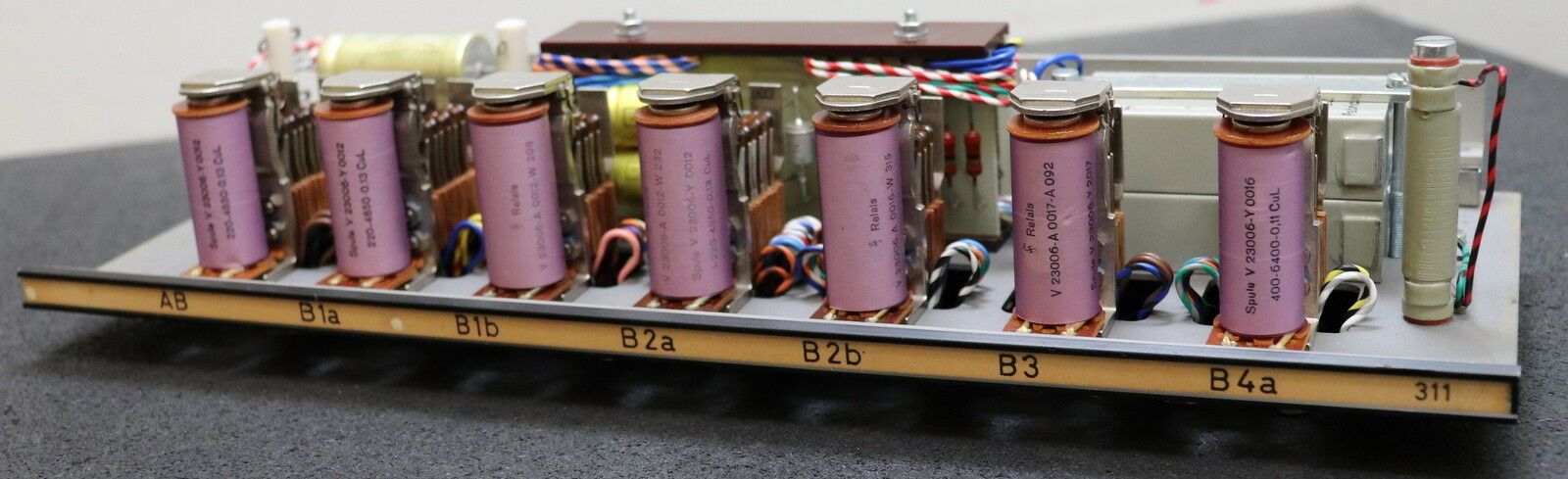 S.I.P. SCHÜTTE Einschub Karte 311 für Lehrenbohrwerk wurde aus einer lauffähigen