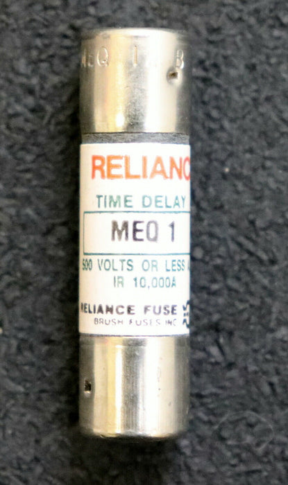 RELIANCE 12x Sicherungseinsatz fuse-link MEQ 1 1A 500V - unbenutzt