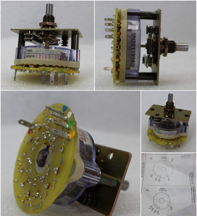OPTRONIC Dekadenschalter OAG 730466/1 - 597.027.05 A