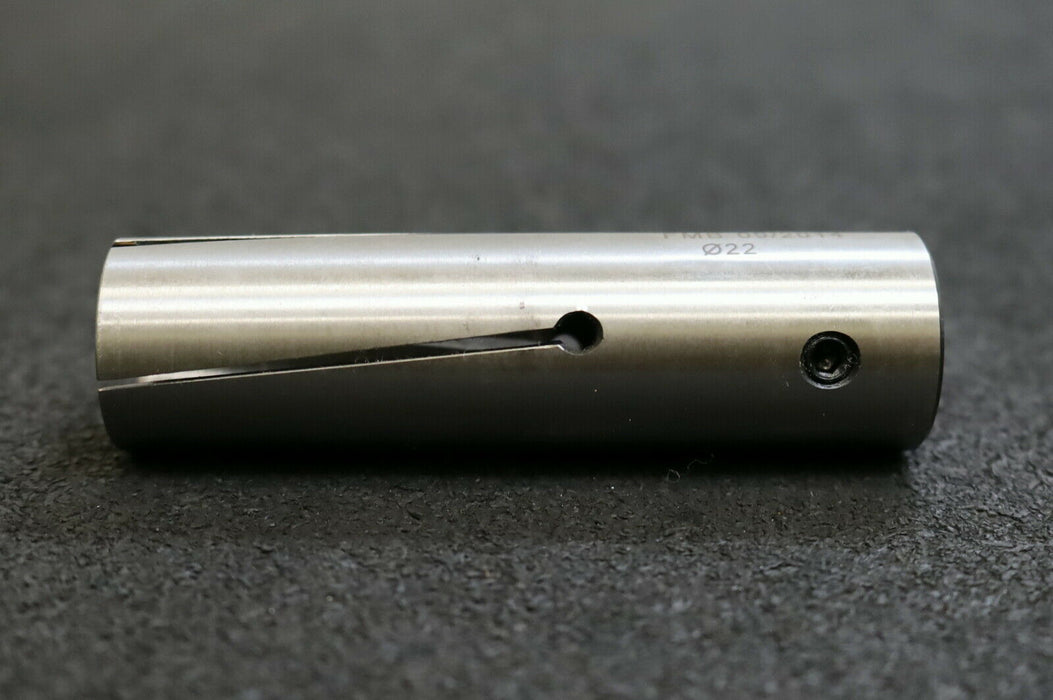 FMB Spannhülse für Stangenlademagazin Ø22mm Gesamtlänge 90mm Außen-Ø 25mm