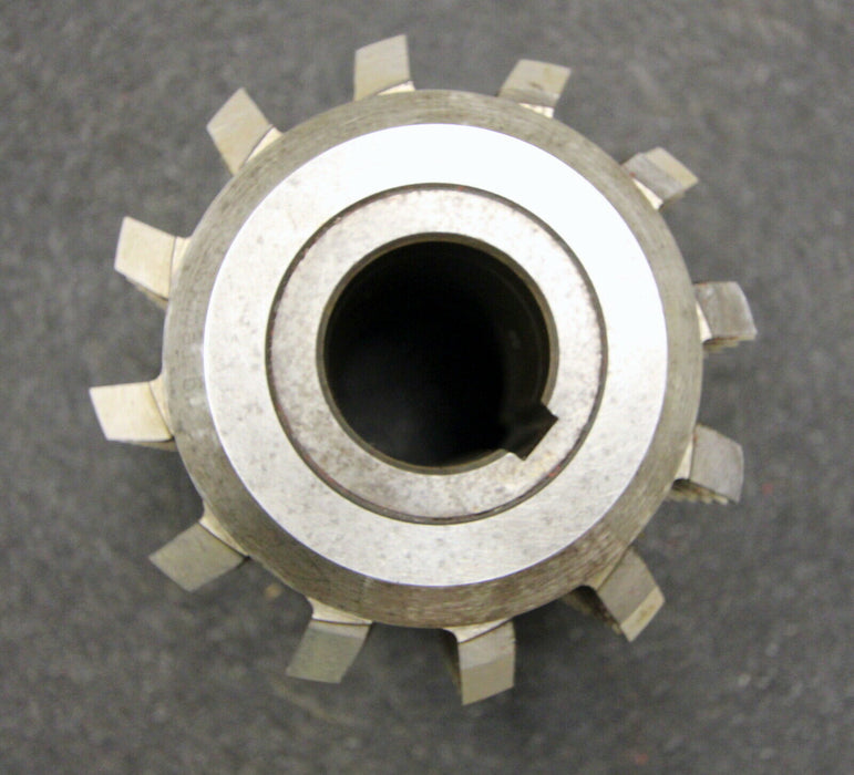 SAAZOR Stollenwälzfräser involute spline hob Vorfräser m= 3,5mm BP IV 20° - HSS