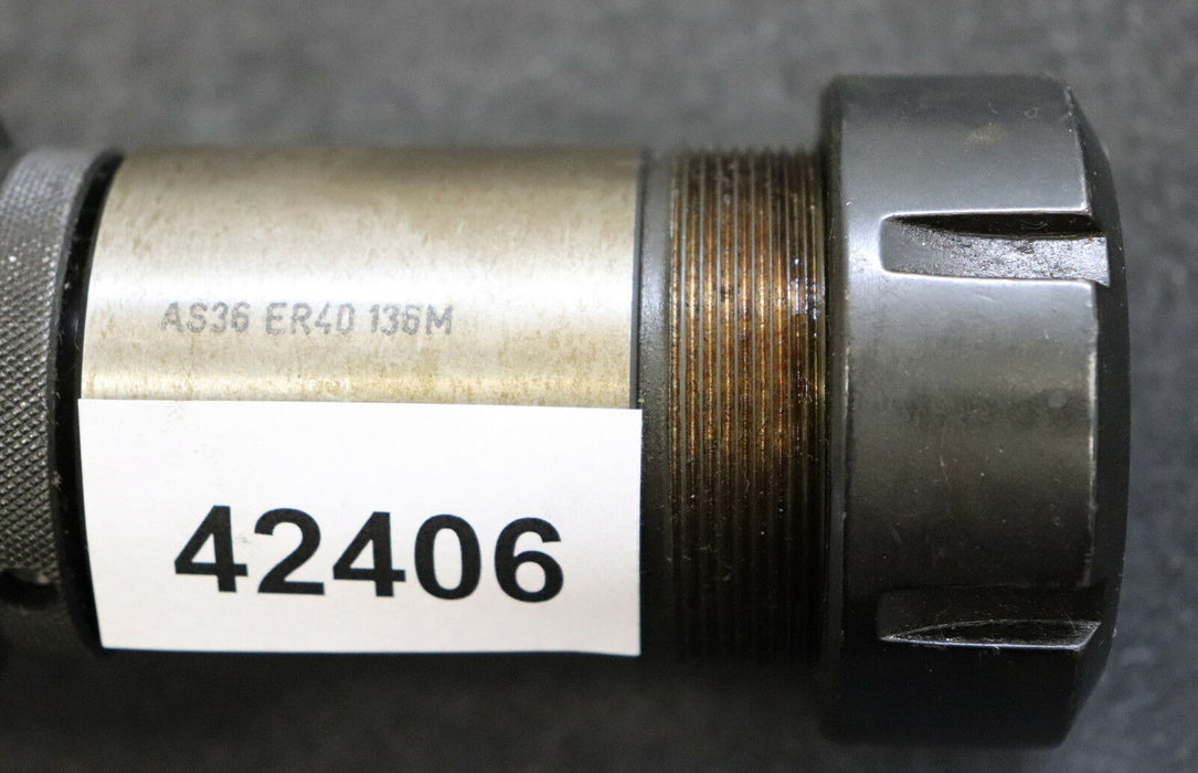 FRABO SK50 Werkzeughalter D36 Grundaufnahme + Spannzangenhalter 36x100 AS36 ER40