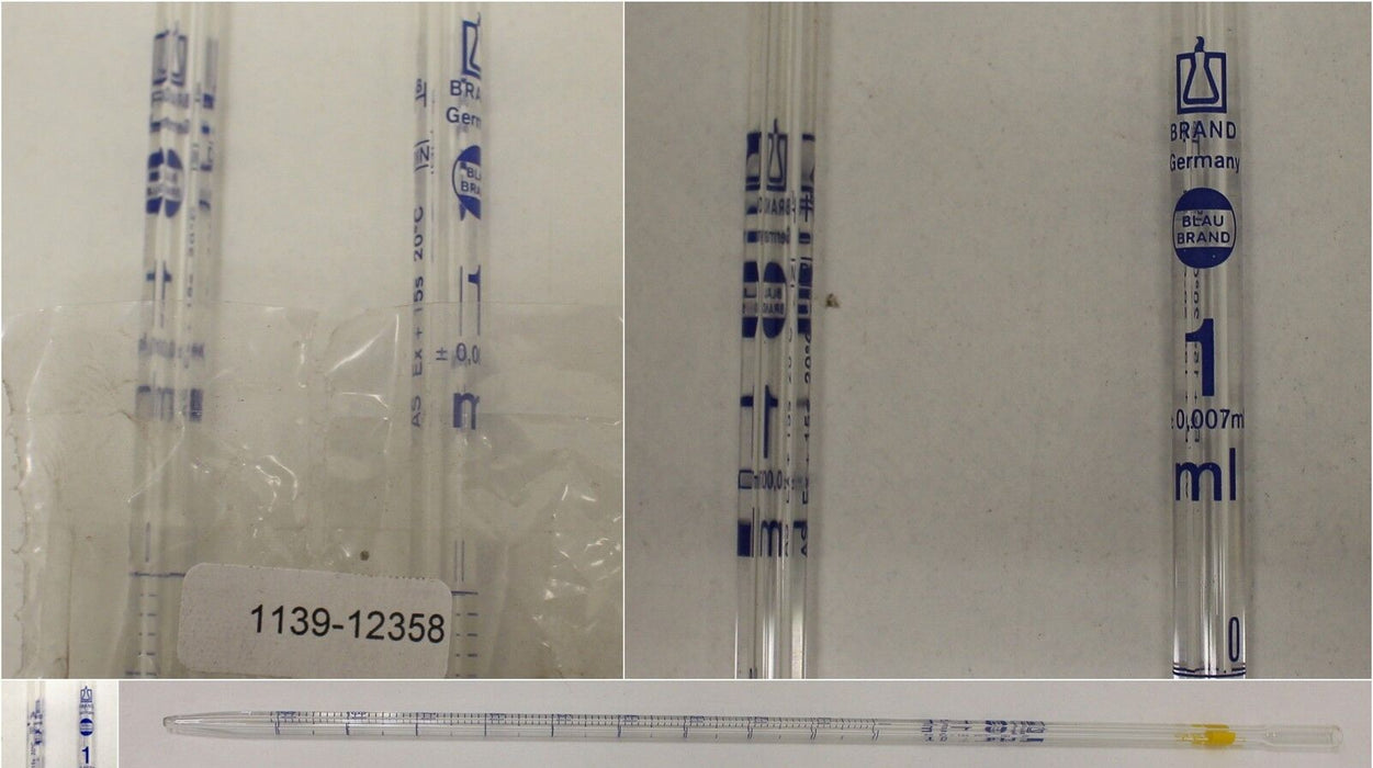 BRAND Pipetten - 1ml - 2 Stück