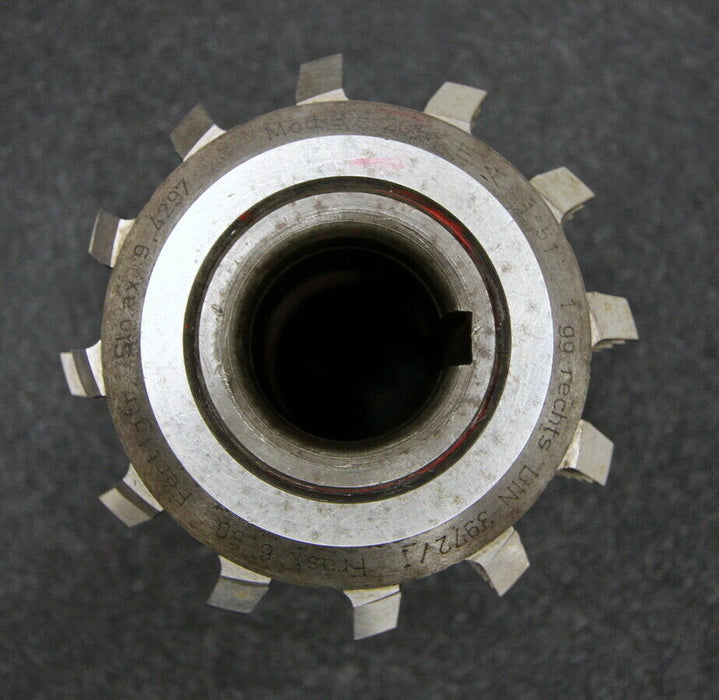 SAAZOR Stollenwälzfräser involute spline hob Fertigfräser m=3mm BP I DIN3972