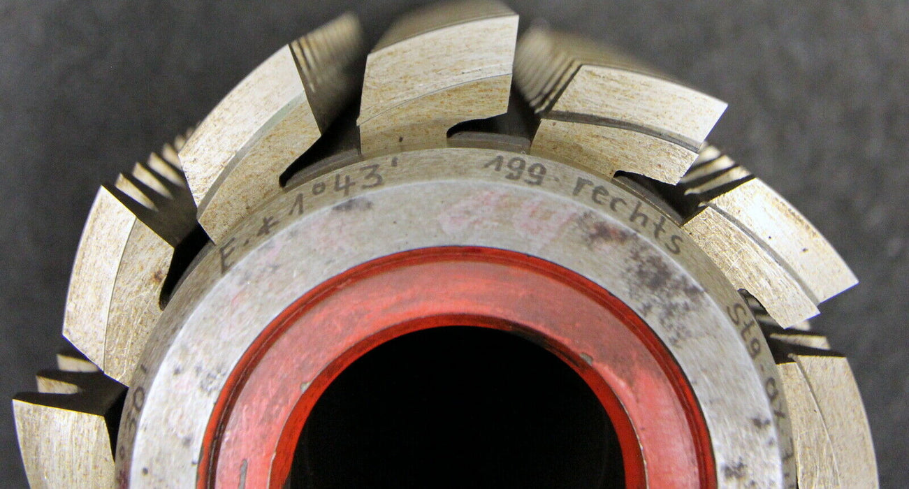 SAAZOR Stollenwälzfräser involute spline hob m= 2,4169mm BP I nach DIN3972 14°30