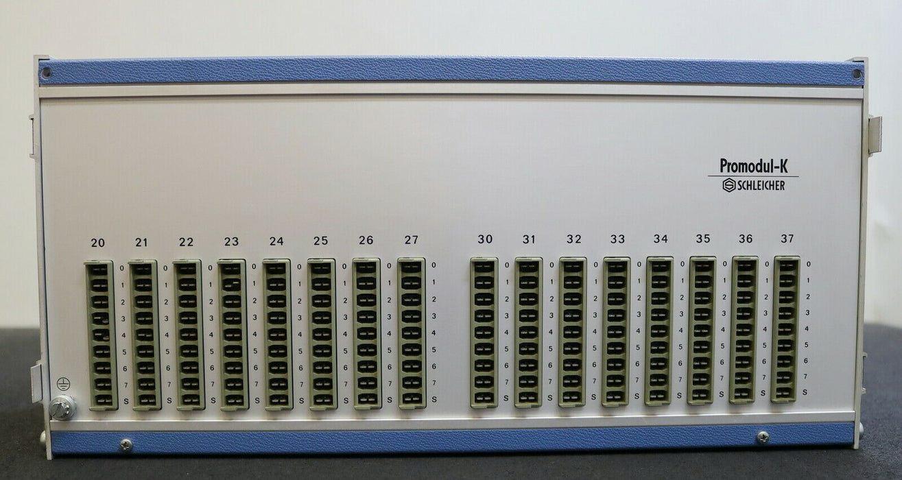 SCHLEICHER Promodul-K PLC KEG 16-20 SN: 24004254 090 Anschlüsse 20-37 gebraucht