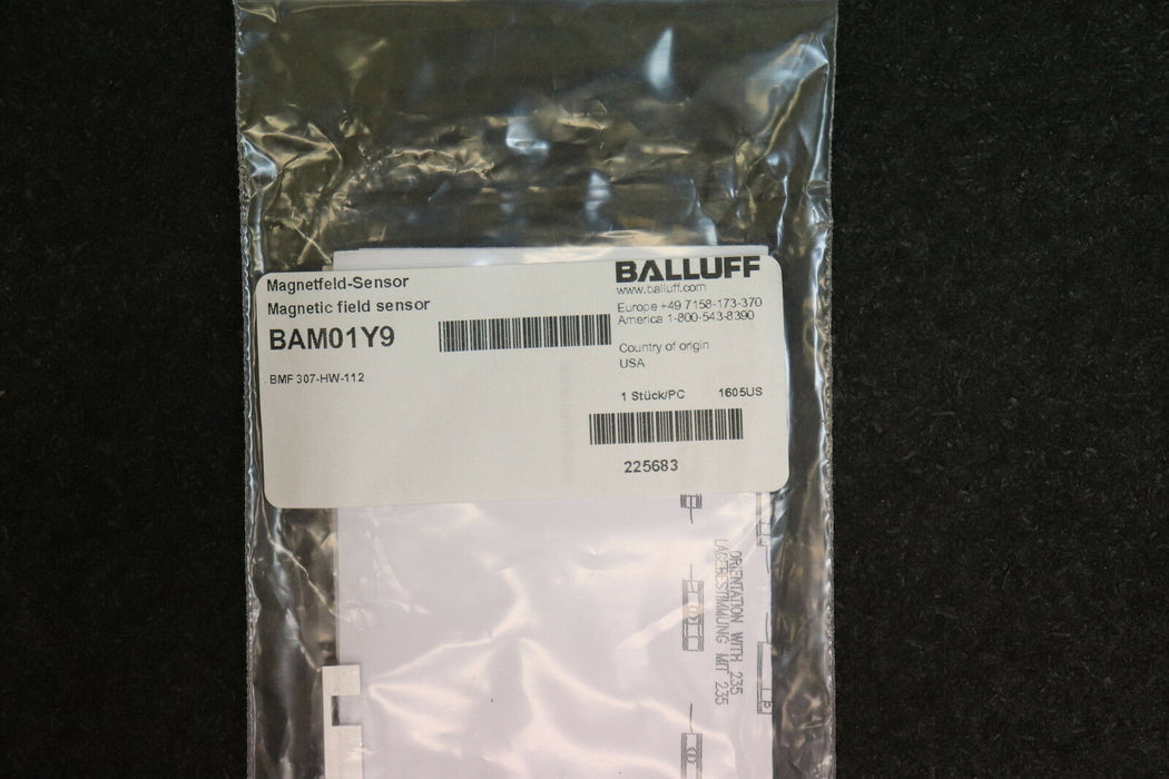 BALLUFF 2 Stück Magnetfeld-Sensor BAM01Y9 BMF307-HW-112 - unbenutzt