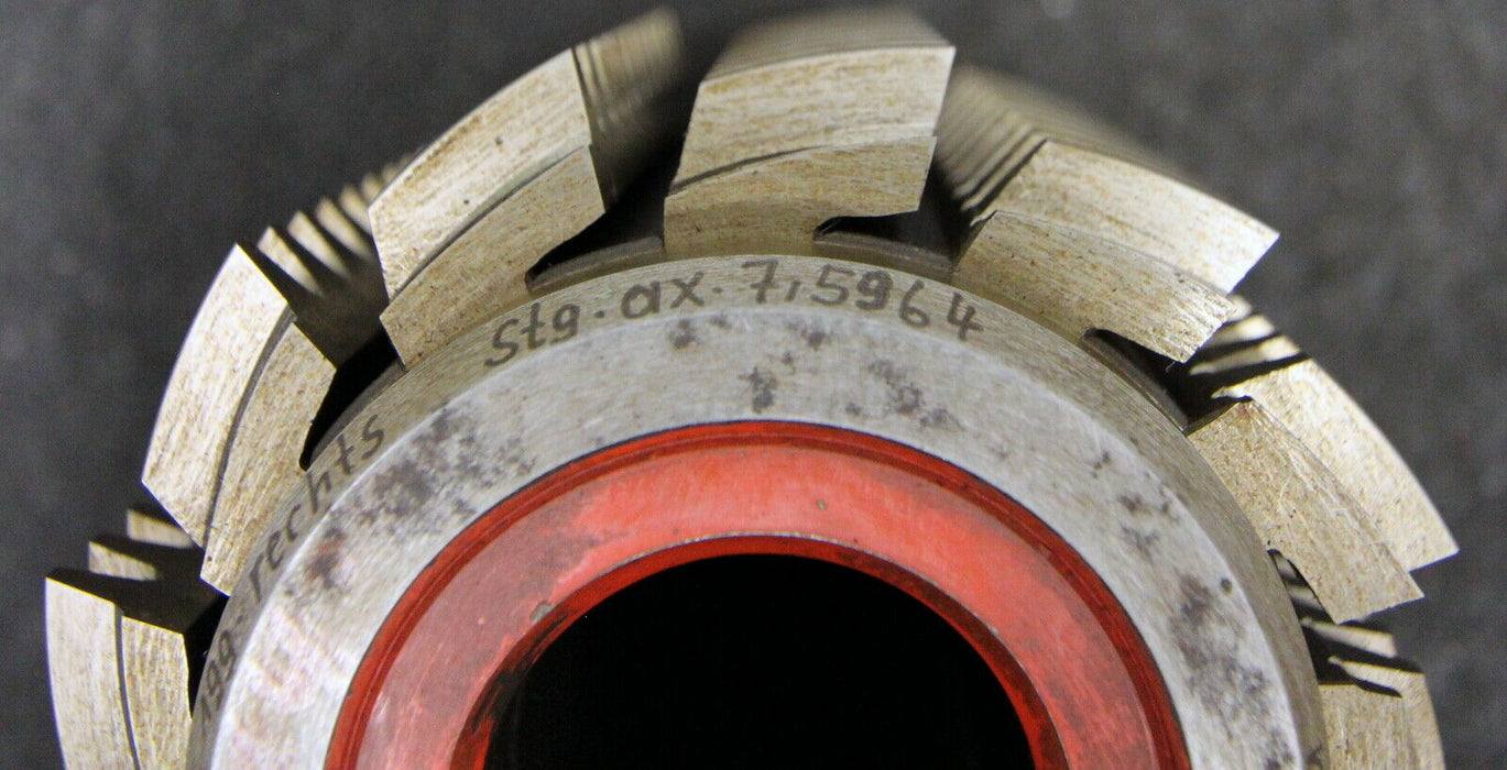 SAAZOR Stollenwälzfräser involute spline hob m= 2,4169mm BP I nach DIN3972 14°30