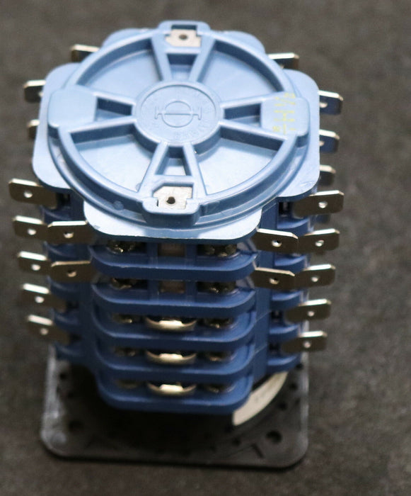 KRAUSS & NAIMER Drehschalter A14 C21923 E 12 polig mit Gold-Kontakten unbenutzt