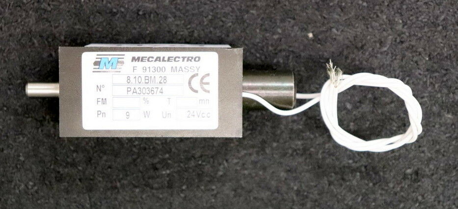 MECALECTRO Locking power OFF passive safety F 91300 MASSY 8.10.BM.28
