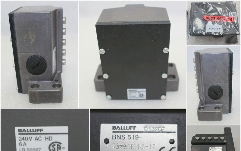 BALLUFF Endschalter BNS 519-D05-D16-62-10 Nr.770840 - 1 Stück