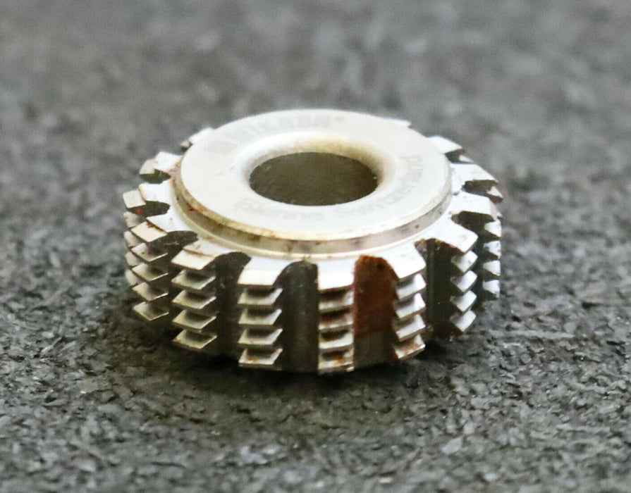 MIKRON Vollstahl-Wälzfräser No. 69491 m= 0,44 ho= 1,04 Abmessungen Ø24x10xØ8mm