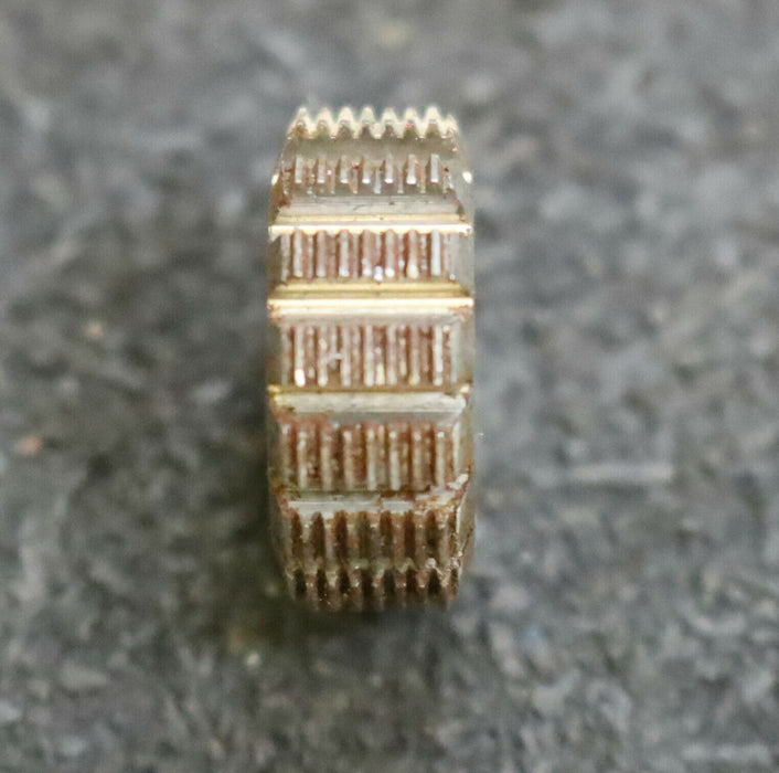 MIKRON Vollstahl-Wälzfräser No. 63986 m= 0,246 ho= 0,55 D3,97 Z14 - Ø18x7xØ8mm