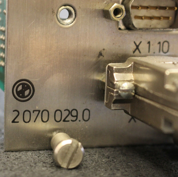 PFAUTER WIEDEMANN Servo Interface zu Wälzmodul Board 2 070 029.0 für Wälzmodul