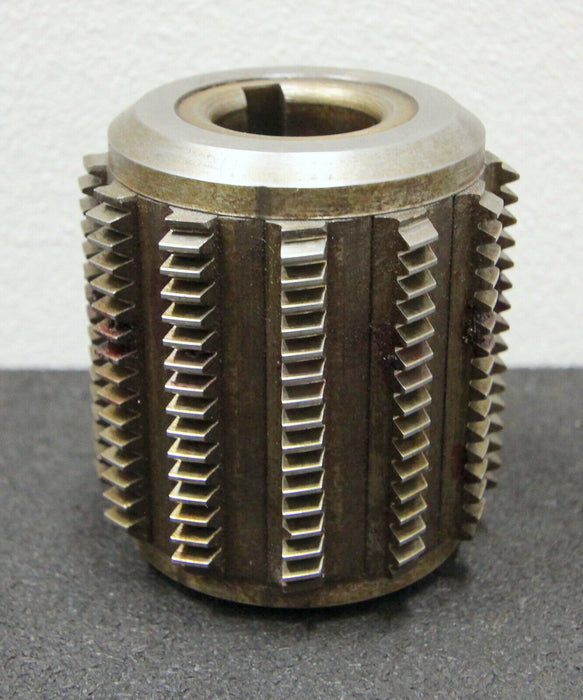 SAAZOR Stollenwälzfräser involute spline hob m= 1,25mm BP II Ø75x80xØ27mm LKN