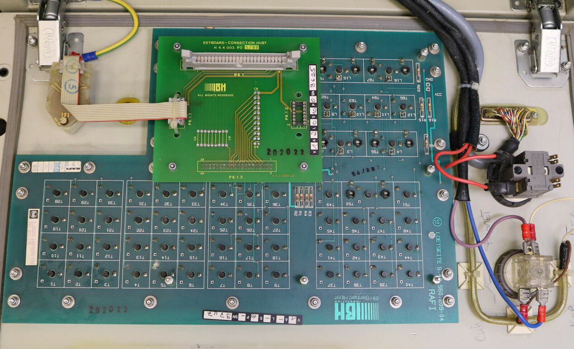 IBH KLINGELNBERG DR. WIENER MICROMODUS II E Rack + Bedienterminal H 6.0.000 V2 S