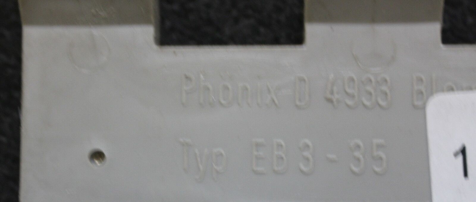 PHOENIX Einlegebrücke 3-polig EB 3-35 vollisoliert Rastermaß 35mm - grau - 1 Stk