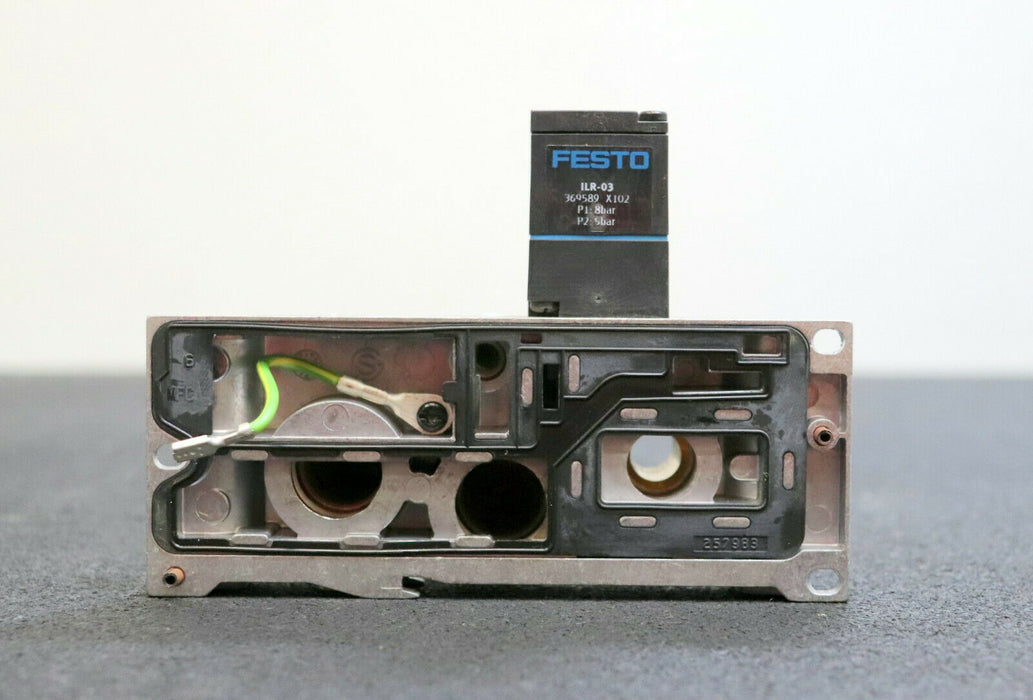 FESTO Endplatte Ventilinsel + Filtern IEPR-03-4,0-LR Nr. 18781 X202 I: 1,5-10bar